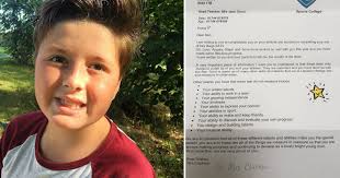 Lärarens underbara brev till autistiske pojken får tummen upp av hela nätet.