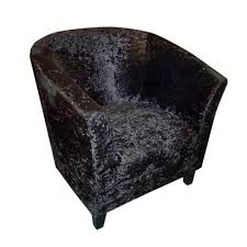 Easy to move, easy to love. Crushed Velvet Tub Chair Tj Hughes