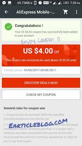 Aliexpress Loot Get 4 Discount On Purchase Of 5 Working Again Earticleblog