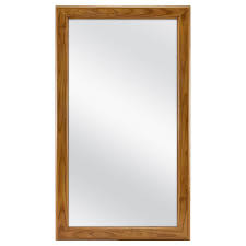 High quality framed medicine cabinets in over 40 frame styles & finishes. Glacier Bay 15 1 4 In W X 26 In H Framed Surface Mount Bathroom Medicine Cabinet In Oak 45388 The Home Depot