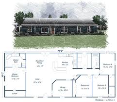 Each pole barn kit comes with a set of blueprints that tell you exactly how to assemble the structure. Steel Home Kit Prices Low Pricing On Metal Houses Green Homes Metal House Plans Barn House Plans Dream House Plans