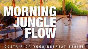 5 boro power yoga has again teamed up with the parks department and others to offer free yoga classes on the beach this summer. Morning Jungle Flow Yoga Class Five Parks Yoga Yoga Retreat Series Youtube