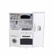Our kidkraft uptown natural play kitchen has a hip, modern look that young chefs are sure to love. Kidkraft Large Play Kitchen With Lights Sounds White 43 75 X 17 5 X 44 25 Dillons Food Stores