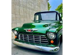 Image result for Dark Green 1955 Truck