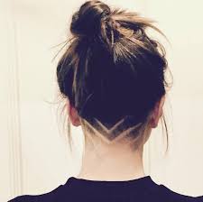 Most women who opt for a shaved hair design either shave one or both sides of their hair (a side shave) or underneath their hair at the nape of the neck (an undershave). 28 Bold Shaved Hairstyles For Women Shaved Hair Designs