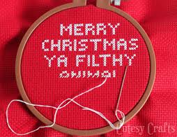 Free christmas cross stitch patterns perfect for gift giving or decorating for the holidays. Cross Stitch Christmas Ornament From Home Alone Diy Candy