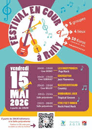 FESTIVAL EN COUR &agrave; RULLY dans la Sa&ocirc;ne et Loire