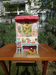 Led Miniatur 1 12 Scale 1 12 Kuchendisplay Chabby Chic Kitchen Ooak Puppenhaus Dolls House Unikat In 2020 Diy Dollhouse Decor Doll House