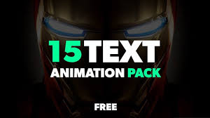 Free Text Animation Pack After Effects Motion Graphics Title Animati Text Animation Motion Graphics Free Text