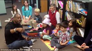 (born february 16, 1957) is an american actor. Levar Burton Bursts Into Tears As His Reading Rainbow Fundraiser Reaches 1million In One Day But Don T Take Our Word For It Daily Mail Online
