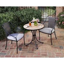 Patio high top dining sets. Get The Luxury Of Bistro Patio Set For Your Home Decorifusta