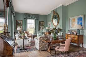 A greenhouse attached to a house as a sun room, or for the display of plants. An Old Fashioned English Country House Gently Modernised Country House Interior English Country House Style English Country House