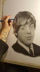 The Beatles drawing by Marcelino