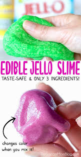 Kitchen flavor kitten ingredients for slime activator list. Edible Jello Slime Recipe The Original Only 3 Ingredients