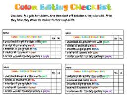 Color Editing Checklist Writing School Editing Checklist Teaching Writing