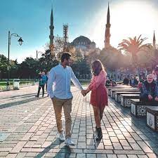 Istanbul Turkey Istanbul Istanbul Turkey Travel Couple