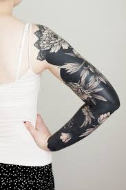 All Black Arm Sleeve Tattoo Ink Addicts Around The World Unite 45 Photos Black Tattoos Solid Black Tattoo Tattoos