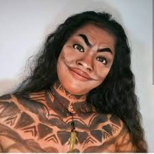 Amazing Moana body art! 🎨: letisha_velasco