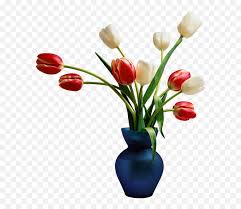 Transparent vase of flowers png. Download Blue Installation Package Tulips Vase Application Transparent Vase Flower Png Tulips Transparent Background Free Transparent Png Images Pngaaa Com