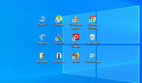 Desktop icons icons desktop flowers medicals vector iconos red scotland. How To Save Or Restore Desktop Icons Layout On Windows 10
