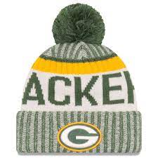 Men S Green Bay Packers New Era Green 2017 Sideline Official Sport Knit Hat Green Bay Packers Hat Packers Hat Green Bay Packers Gifts