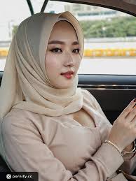 Blonde teen Korean girl blowjob with hijab in car backseat | Pornify –  Generate AI Porn