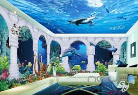 Offered on the site are made of pure quality crystals that are rigid in quality and are durable enough to last for a long time as home decor. 3d Turtle Fish Octopus Arch Entire Living Room Wallpaper Wall Mural Ar Idecoroom