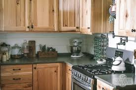 Total depth of the uppers is 12 1/2. Diy Shiplap Kitchen Backsplash The Prairie Homestead