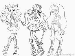 Monster High Ausmalbilder Pdf Free Coloring Pages Coloring Pages Coloring Pages For Kids
