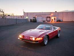 1973 Ferrari 365 Gts 4 Daytona Spider Colombo V12 4 390 Cm 352 Bhp Design Pininfarina Ferrari Ferrari Car Hot Rods Cars Muscle