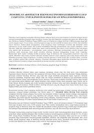 Diharapkan seminar ini dapat memberi wawasan pada masyarakat, khususnya pada mahasiswa arsitektur tentang ilmu arsitektur. Pdf Pemodelan Arsitektur Teknologi Informasi Berbasis Cloud Computing Untuk Institusi Perguruan Tinggi Di Indonesia