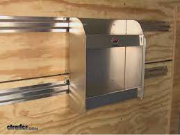 Enclosed cargo trailer cabinet accessories are designed to make a trailer more functional and organized. Tow Rax Aluminum Storage Cabinet Review Video Etrailer Com