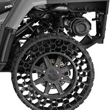 Non Pneumatic Tires Finally Hit The Commercial Sector Will Polaris Roll Over The Competition Used Car Websites Car Websites Small Luxury Cars
