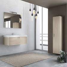 Mobile Bagno Sospeso Con Specchio 100 Alvin Mobile Bagno Bagni Sospesi Arredamento Bagno