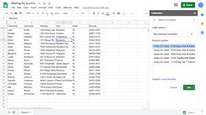 Make your work easier by using a label. Create Print Labels Label Maker For Avery Co Google Workspace Marketplace