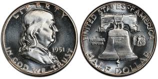 1951 50c Proof Franklin Half Dollar Pcgs Coinfacts