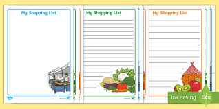 Its interface is centered around arranging your items into our groceries is a shopping list app that is clean and easy to use. Fruit And Veg Shop Role Play Shopping Lists Teacher Made