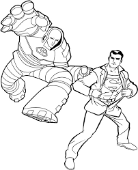 Blank comic book, page template to create comics with speech bubbles. Comic Book Coloring Sheet Superman Topcoloringpages Net