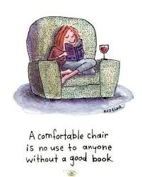 And A Home Is Simply Not Complete Without At Least One Comfy Chair And A Pile Of Books Book Worms Book Lovers Good Books