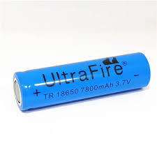 Blue18650 7800mah Flat Head Lithium Rechargeable Battery For Strong Light Torch Or Hand Held Fan Battery And Other Electronic Products Autocraft