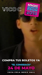 ¿Estás ready para el #MagicSeniorProm2025?🎶, Revive tu noche de Senior  Prom con Vico C y Fiel a l Vega., No te quedes fuera, compra tu taquilla ya  en:, ...
