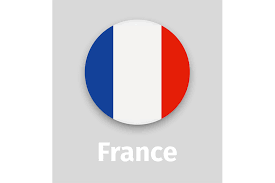 France hand painted national flag. France Flag Round Icon With Shadow By Smartstartstocker Thehungryjpeg Com