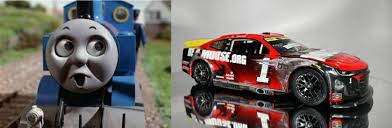 Thomas reacts to Ross Chastain's Hail Melon car! by Gvbailey24