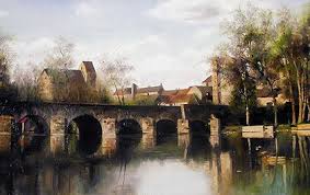 Le Loing A Grez Claude Desmartres Artiste Du Bout Du Monde Le Monde