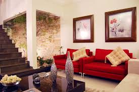 A red, black and gray color scheme offers only one vibrant hue, but that doesn't mean the other two can't be dramatic in. Red And White Modern Living Room Black Red Decor Art From Red And White Modern Living Room Pictures