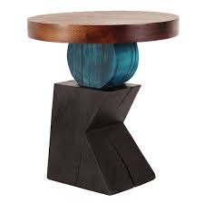 Lazlo Sculptural End Table In 2020 End Tables Wood End Tables Beautiful Furniture