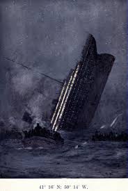 The Titanic S Terrifying Last Moments Before Sinking To The Ocean Floor 1912 Bateau Dessin