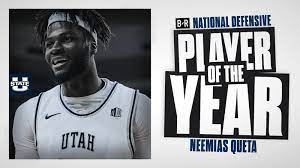 Neemias esdras barbosa queta (born 13 july 1999) is a portuguese basketball player who has entered the 2021 nba draft. Neemias Queta Named National Defensive Player Of The Year By Bleacher Report