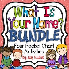 What Is Your Name Bundle Four Pocket Chart Activities