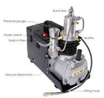 TUXING 4500Psi/300Bar Pcp Air Compressor Auto Stop High Pressure PCP Air  Pump